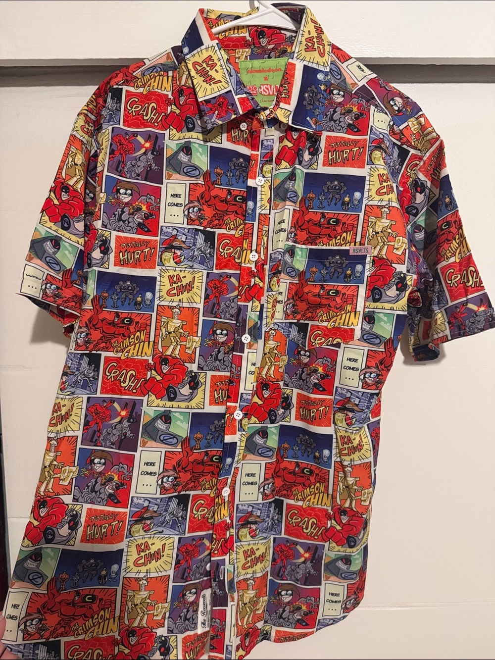 RSVLTS Nickelodeon Button-up shirt